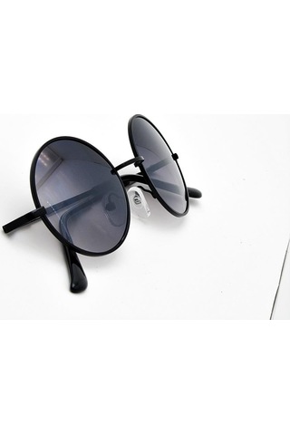 Extoll John Lennon Jlsyh Yuvarlak Erkek Güneş Gözlüğü Siyah
