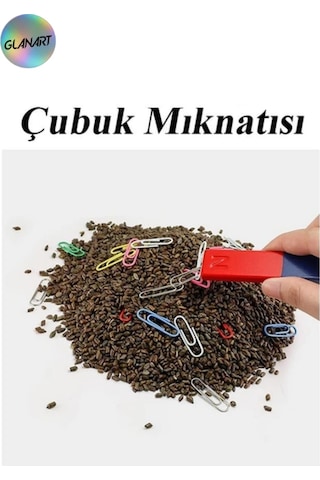 2 Adet Çubuk Mıknatıs Okul Deney Çalışmaları İçin Şekilli Çubuk Mıknatıs