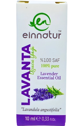 Einnatur Lavanta Uçucu Yağı %100 Saf Lavandula Angustifolia Essential Oil Linalol Ve Linalil Asetat 10 ML