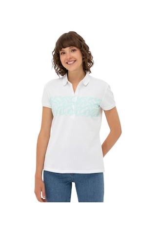 U.S. Polo Assn. Kadın Polo Yaka Tişört 1570765 Nil