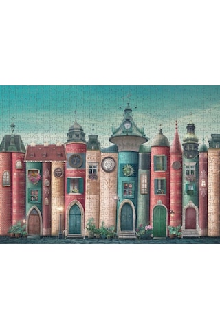Nova Puzzle - 2000 Parça Puzzle - Sihirli Kitaplar Ülkesi