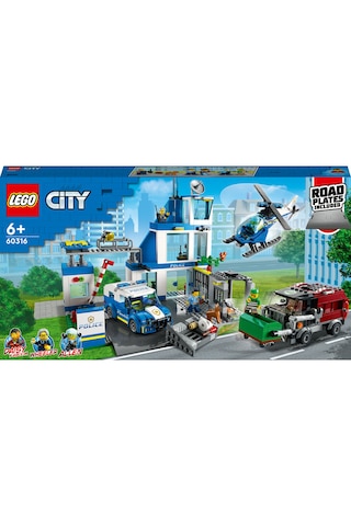 LEGO® City 60316 Polis Merkezi 668 Parça