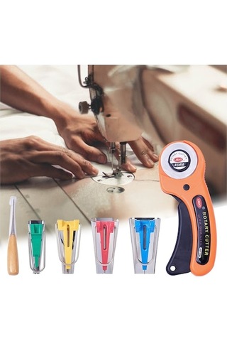 Carrier- Practical Tools, "62 Parça Dikiş Şerit Yapma Seti -