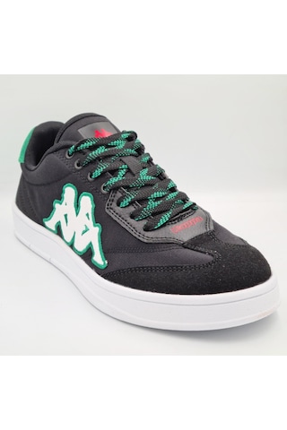 Kappa Santiago Siyah Yeşil Erkek Sneaker Spor Ayakkabı Siyah - Yeşil