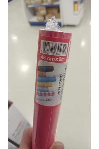 Yapışkanlı Asetat Renkli 45 Cmx2m