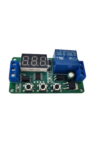 Singree 12v Led Gösterge Otomasyon Zaman Röle Modülü - 0.1sn-999dk Zamanlama Diğer
