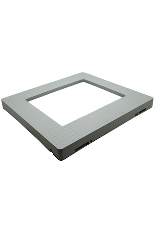 Frenli Gri Plastik Çeksür 54x60x5 Cm Açık Gri