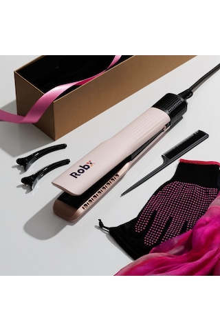 Robx Airflow Islak Ve Kuru Lcd Ekran Sıcak Ve Soğuk Hava Üfleme Airstrait Saç Düzleştirici