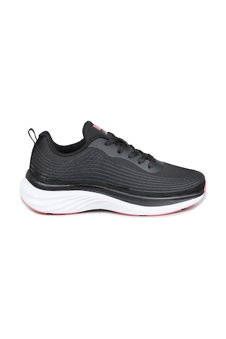 Jump 29828 Siyah - Somon Pembe Kadın Sneaker Günlük Spor Ayakkabı Siyah - Pembe