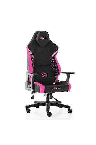 xDrive Anka Profesyonel Oyuncu Koltuğu - Queen Özel Seri Pembe/Siyah