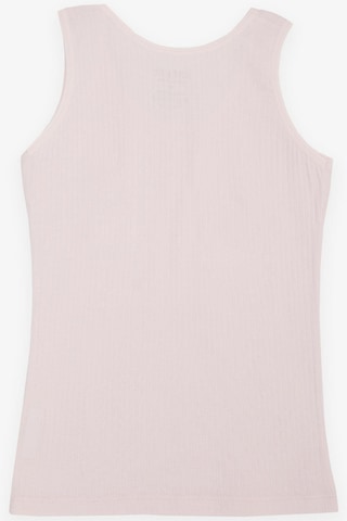 Breeze Kız Çocuk Atlet Geniş Askılı Fitilli 3-11 Yaş, Pembe-pembe Pembe
