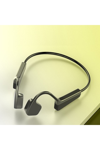 Bt 5.0 Açık Kulak Kemik İletim Kulaklığı, Spor Kulaklık, Esnek Bant, Dokunmatik Kontrol, Rahat Kullanım, Siyah