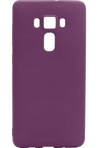 Asus Zenfone 3 Ze552kl Kılıf Zore Premier Silikon Kapak Mürdüm
