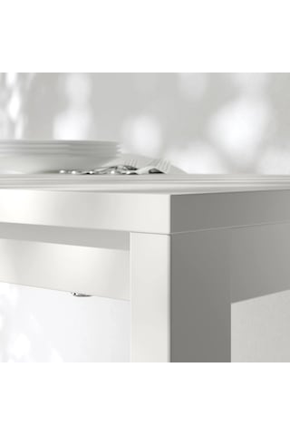 Ikea Beyaz Geniş Yemek Masası - Mutfak Masası Takımı