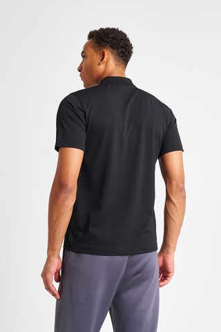 Erkek Kısa Kol Polo Yaka T-shirt 25s-1297-25n Siyah