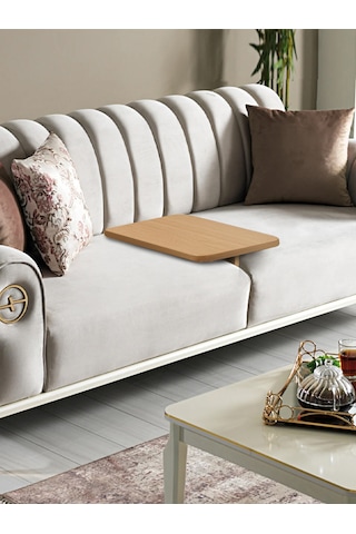 Lena Koltuk Sehpası - 40x30 - Atlantik Çam Atlantik Çam