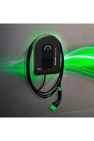 Schneider Electric Evb4s22nc0 Evlink Pro 7,4kw-11kw-22kw 1p/3pn 7 Metre Kablolu Araç Şarj Cihazı