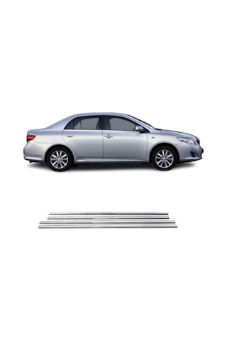 Toyota Corolla Uyumlu Sd Avantajlı Krom Set 2007-2013 Arası 4-ürün- Pasl