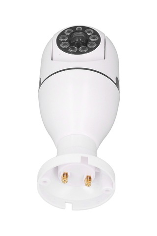 Qingmipy Ev Güvenliği Kamera: Kablosuz 2mp 1080p, 360 Panoramik, İki Yönlü Ses, Hareket Algılama, İnfrafed Gece Görüşü, Wifi, 110-240v