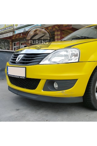 Dacia Logan Mcv 2008-2012 Uyumlu H Lip Esnek Ön Lip 2 Parça Karlık Ön Ek Tampon Altı Dill