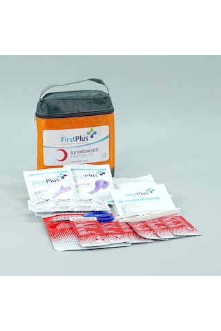 Firstplus Fp08.103 Yanık Eko İlk Yardım Seti Gri - Turuncu