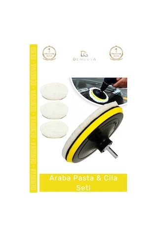 Pastacila Yüksek Performans Profesyonel Parlaklık Yün Keçe Sünger Derin Çizik Giderme Araba Pasta C