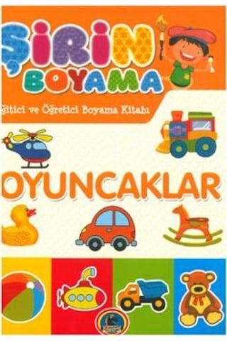 Karatay 4e Şirin Boyama Kitabı Oyuncaklar 16 Syf
