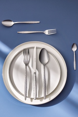 Karaca Elegance Baste Platin 12 Kişilik 72 Parça Çatal Kaşık Bıçak Takımı