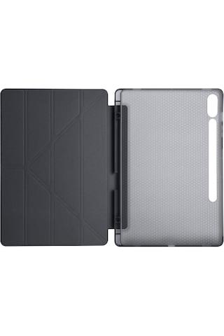 Samsung Galaxy Uyumlu Tab S9 Ultra X910 14.6 İnç Katlanabilir Kalemlikli Standlı Akıllı Kılıf Kapaklı Kılıf