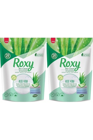 Dalan Roxy Bio Clean Matik Sabun Tozu 800GR Aloe Vera (2 Li Set)