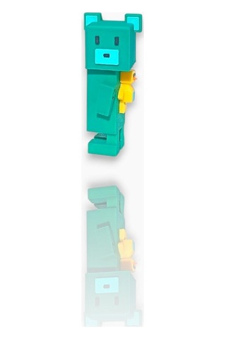 Super Adventure Bears - Ayı , Baaren Ve Şika Kaliteli Loy3d 9 Cm Yeşil