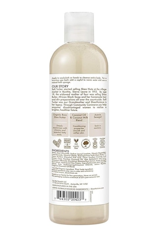 Shea Moisture %100 Saf Hindistan Cevizi Yağlı Günlük Nemlendirici Vücut Şampuanı 384 ML