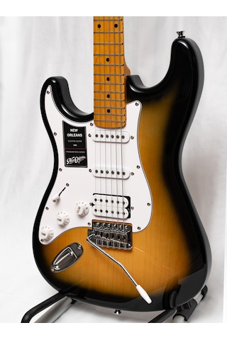 New Orleans Nhs9720 Lh Sb Hss Solak Elektro Gitar