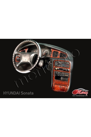 Hyundai Sonata Konsol-maun Kaplama 1993-1996 18 Parçabeyaz