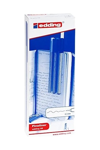 55 Fineliner - Turuncu - 10 Kalem - 0,3 Mm Uç