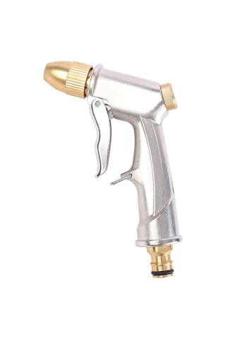 Samdoo Alaşımlı Bahçe Ve Araç Yıkama Püskürtme Nozulu, 3/4" Hızlı Bağlantı İle Su Ayarlı