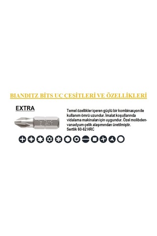 50 MM Bıt Set