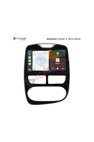 RENAULT CLİO 4 ANDROİD MULTİMEDYA 2_32 KABLOSUZ CARPLAY