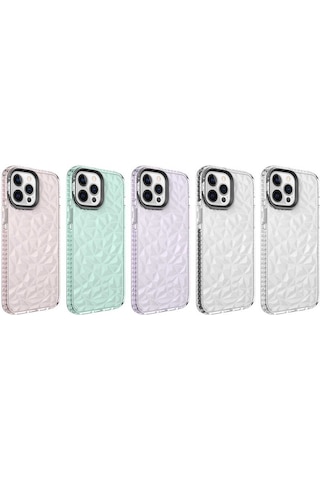Apple Uyumlu iPhone 13 Pro Max Buzz Kılıf-siyah Siyah Siyah