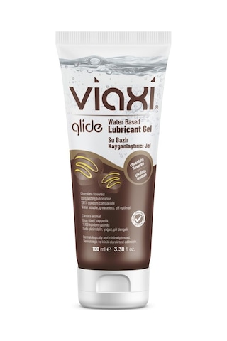 Viaxi Glide Su Bazlı Kayganlaştırıcı Jel Çikolata Aromalı 100 ML