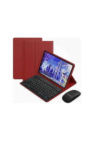 Microcase Honor Pad X9a 11.5 İnch Tablet İçin Bluetooth Klavye Ve Mouse + Kılıf Bkk6