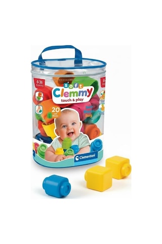 Clementoni Soft Clemmy Touch & Play Yumuşak Bpa Sız Bloklar 20 Parça