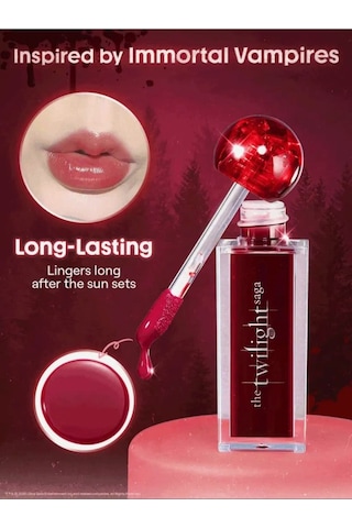 The Twilight Saga X Sheglam Immortality Lip Tint-heart Beat 2222