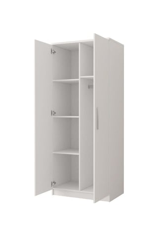 Açelya Giyinme Dolabı - Çok Amaçlı Dolap - Gardırop 80 Cm
