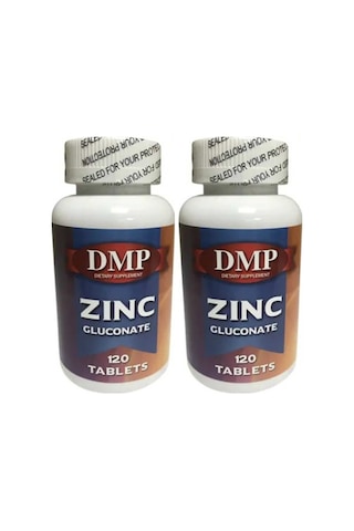 Dmp Çinko Zinc Gluconate 2 Kutu 240 Tablet Hap Kutusu