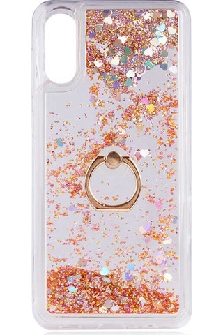 Samsung Uyumlu Galaxy A02 Kılıf Zore Milce Kapak-Gold