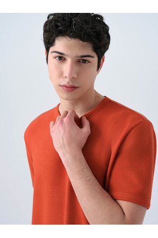 Loft Kiremit Erkek T-shirt Lf2038593 KIREMIT