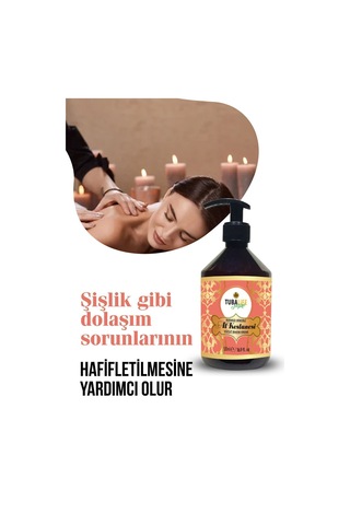 Tubalife Kırmızı Biberli At Kestanesi Vücut Bakım Jeli 500 ML