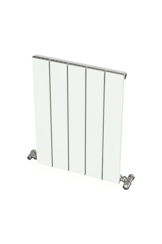 Alüminyum Radyatör 60x45 5 Dilim Kırık Beyaz Ral9010 Hestia