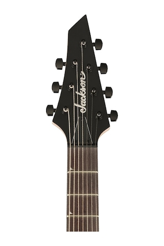 Jackson 2910137568 Js Series Rr22-7 Rhoads Ht 7 Telli Elektro Gitar Satin Black Amaranth Klavye, Sabit Köprü Hardtail Ve 7 Telli Yüksek Performans